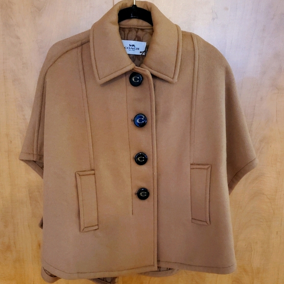 Coach Jackets & Blazers - Coach Cape